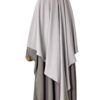 Maxi Khimar Caviary Prestige Greige x Abaya Saoudienne Caviary Prestige Taupe Nude by Oummi Abi Moi