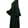 Abaya-Manches-Evasees-Caly-Whool-Peach-Premium-Kaki-by-Oummi-Abi-Moi