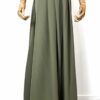 Jupe Portefeuille Caviary Prestige Olive by Oummi Abi Moi