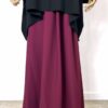 Jupe Portefeuille Caviary Prestige Prune by Oummi Abi Moi
