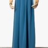 Jupe Portefeuille Caviary Prestige Bleu Denim by Oummi Abi Moi