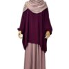 Jupe Portefeuille Caviary Prestige Vieux Rose by Oummi Abi Moi