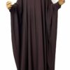 Abaya Saoudienne Caviary Prestige Chocolat by Oummi Abi Moi