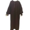 Abaya Mini Binta Premium Chocolat by Oummi Abi Moi