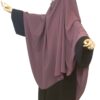 Mini Khimar Bint a Whool Peach Premium Taupe Rose by Oummi Abi Moi