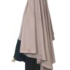 Mini Khimar Bint a Whool Peach Premium Taupe Nude by Oummi Abi Moi