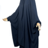 Jilbab Premium Bleu Nuit by Oummi Abi Moi