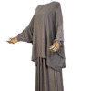 Jupe Portefeuille Premium Taupe Nude by Oummi Abi Moi