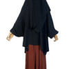 Jupe Portefeuille Premium Marron Rouille by Oummi Abi Moi