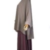 Jupe Portefeuille Premium Taupe Rose by Oummi Abi Moi