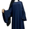 Abaya Caly WhoolPeach Premium Bleu Nuit by Oummi Abi Moi