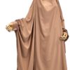 Jilbab 2 Pièces WhoolPeach Premium Camel by Oummi Abi Moi