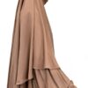 Maxi Khimar Classique WhoolPeach Premium Camel x Abaya Manches Bouffantes WhoolPeach Premium Camel by Oummi Abi Moi