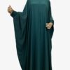 Abaya Saoudienne WhoolPeach Premium Vert Intense By Oummi Abi Moi