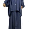 Chemise Anisley Denim x Jupe Portefeuille Denim by Oummi Abi Moi