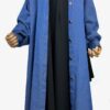 Chemise Mya Denim x Abaya WhoolPeach Premium Noir by Oummi Abi Moi