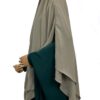 Khimar Wijden Mousseline Olive x Abaya Saoudienne WhoolPeach Premium Vert Intense by Oummi Abi Moi