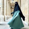 Kimocape Whool Peach Vert Opaline by Oummi Abi Moi Profil