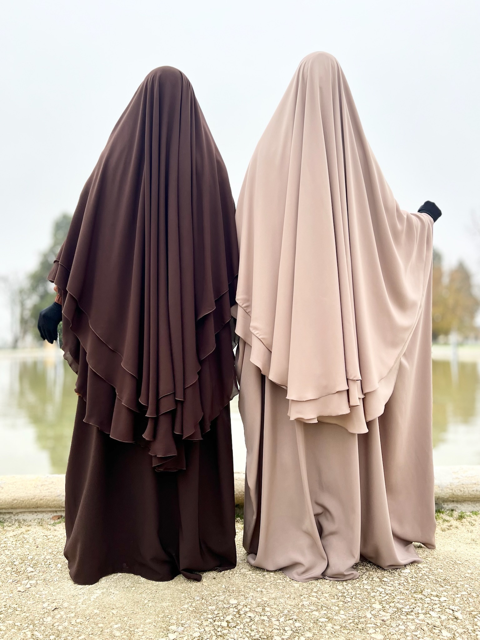khimars maxi khimars hijabs maxi hijabs voiles vêtement légiféré vêtement islamique by Oummi Abi Moi